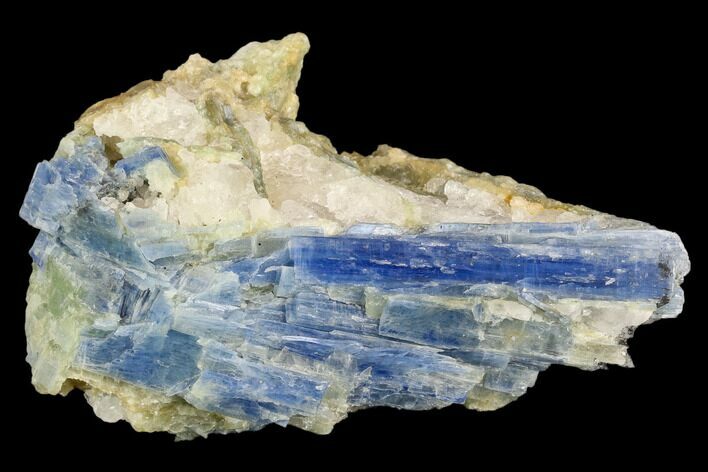 Vibrant Blue Kyanite Crystals In Quartz - Brazil #118868